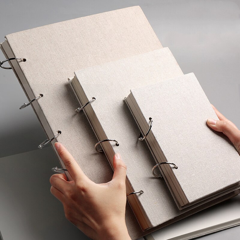 Loose leaf sketchbook for drawing albums sketches notebooks wood pulp 160g picture book 32k16k8k paper artist adult art supplies