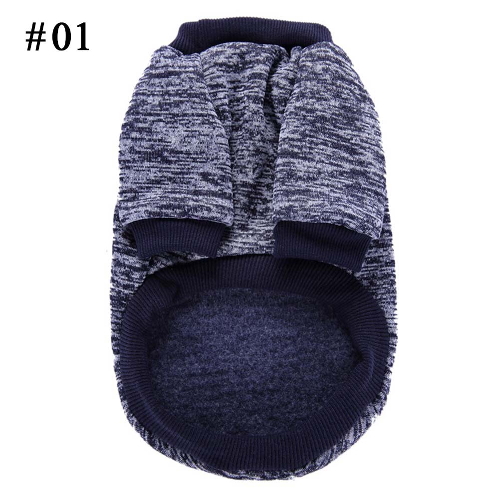Hond Gebreide Trui Huisdier Trui Kat Truien XS-L Acryl Garen Comfortabele Mode Klassieke Winter Herfst Honden Jas: Navy / XS
