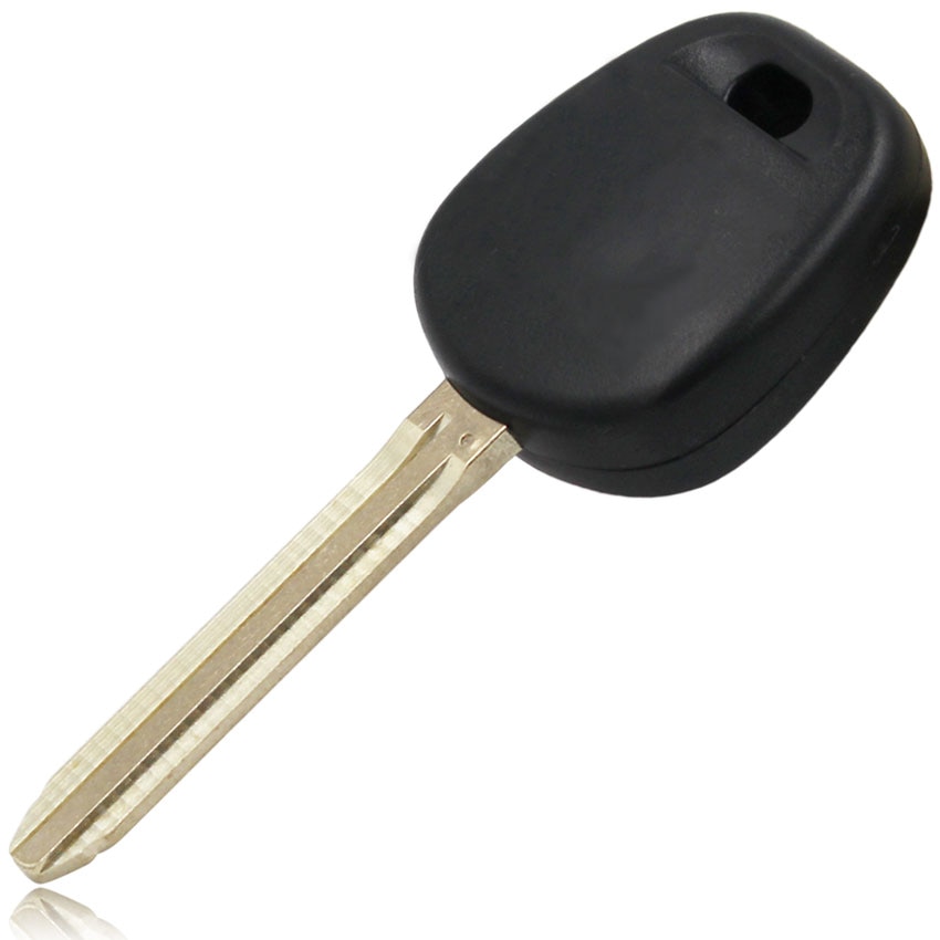 Transponder ignition Blank Key Shell Case Fob for-Toyota Corolla Yaris Avensis with ID4C 4C Chip 4D67 G Chip H (8A) TOY43 Blade
