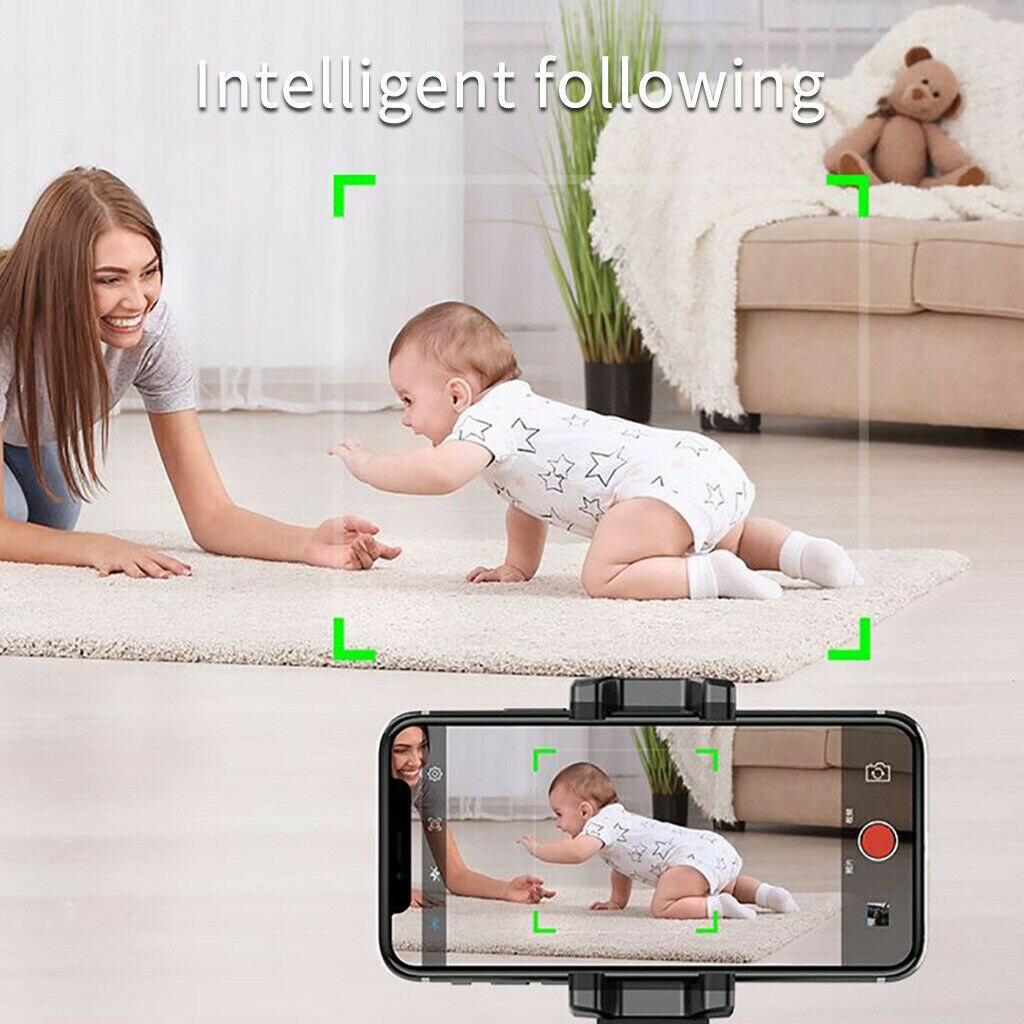 Multifunktionaler, tragbarer, kabelloser selfie-stick für haustiere mit smartphone-halterung (360 °-autofokus, objektverfolgung)