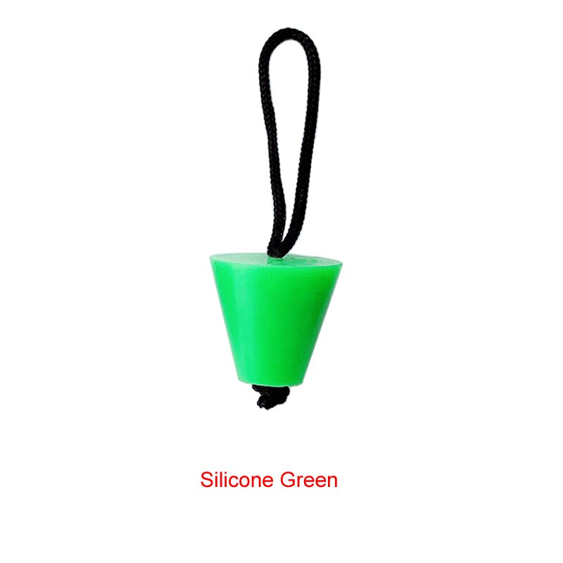6X Universal Scupper Plug Stopper Bung Drain Holes Accessories Dinghy Kayak Inflatable Boat Canoe Rowing Marine Boat Cord Rope: Silicone Green