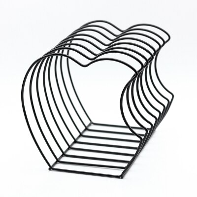 1 Pc Nordic Metal Bookends Shelf Holder Triangle 9 Grid Wrought Iron Desktop Storage Rack Bookshelf File Magazine Rack Organizer: J