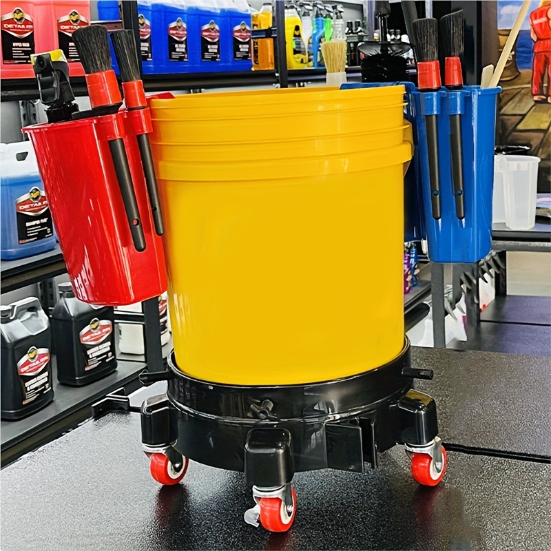 Universele emmerorganisator Auto-opbergsets Externe hangende detaillering Gereedschap Borstels Mitt Snel bijgewerkte stijl Reinigingssets