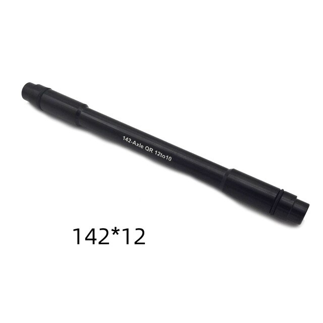 1 * MTB bici da bicicletta 135/142/148mm lunghezza opzionale da 12mm diametro perno passante a 10mm adattatore mozzo ruota a sgancio rapido