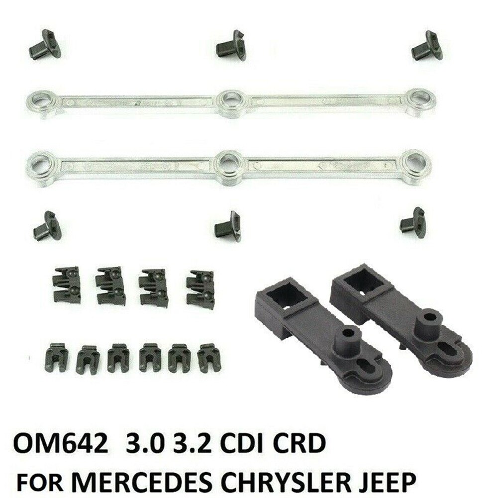 For Mercedes OM642 V6 3.0 CDI Air Intake Inlet Manifold Connect Rods Repair Kit Metal &amp; Plastic Car &amp; Truck Parts