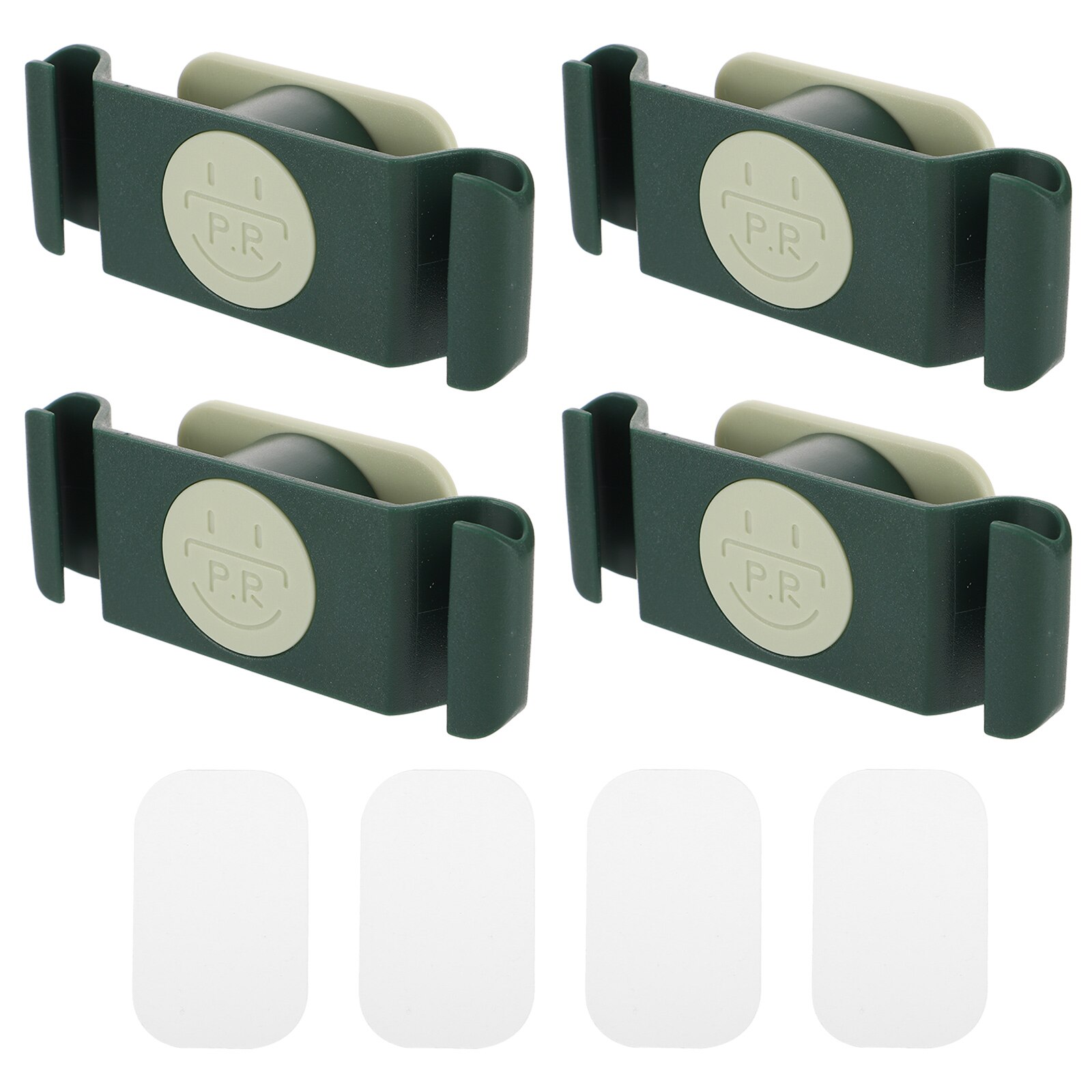 4pcs Wall Mounted Cord Keeper Wire Organizer Power Cable Management Organizer