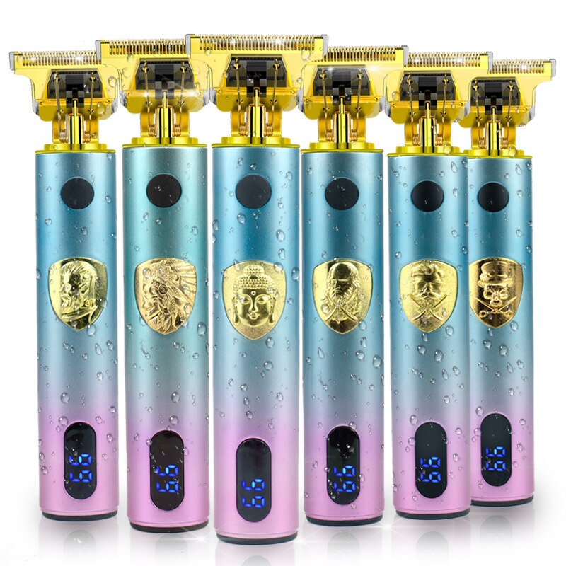 Tondeuse à cheveux électrique pour hommes, Rechargeable par USB, rasoir pour barbier