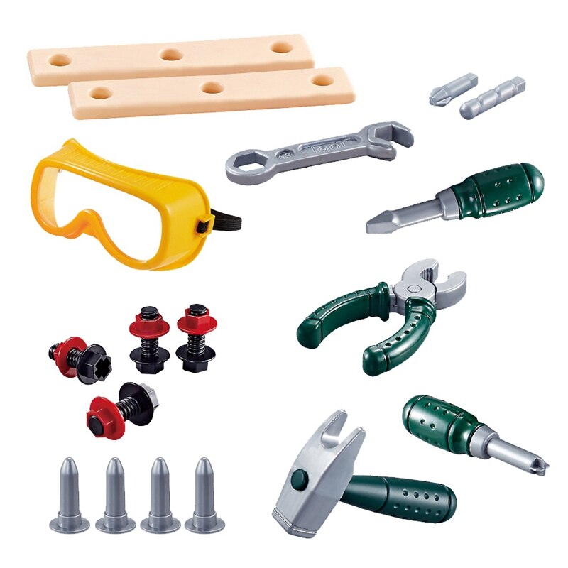 Legetøj reparationsværktøj legetøj diy legehus simulering elektrisk vedligeholdelse pædagogisk legetøjssæt til børn og drenge  as167978