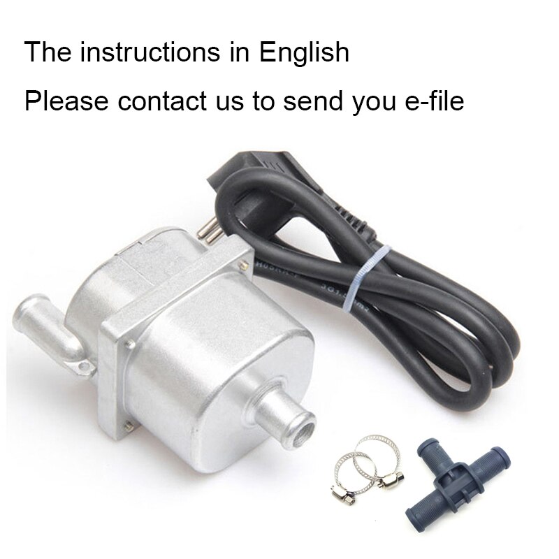 1500W 220V-240V Car Engine Coolant Heater Preheat Motor Heating Preheating Air Parking Heater