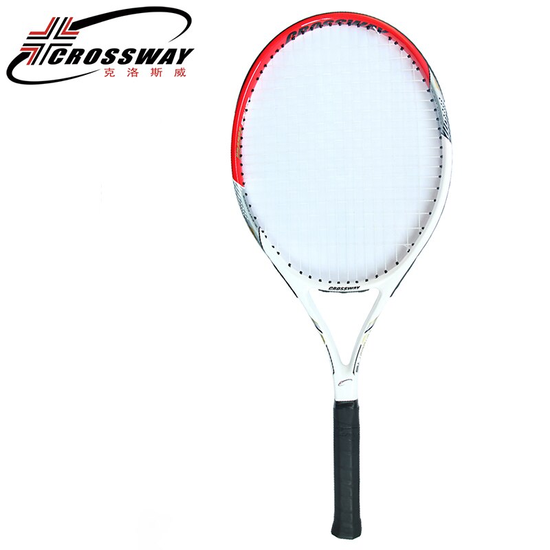 1PC Tennisracket ultralichte Tennis Racket Carbon Fiber Tennisracket Mannen Training Concurrentie Tennisracket: Red