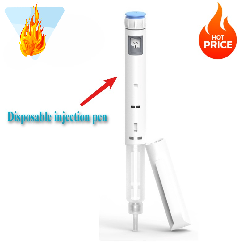 Einmaliger Injektionsstift zur Dosierung von insulingeregulierter Wachstumshormon, hochpräzise einstellbare Dosierung 1 Satz 10 Stück