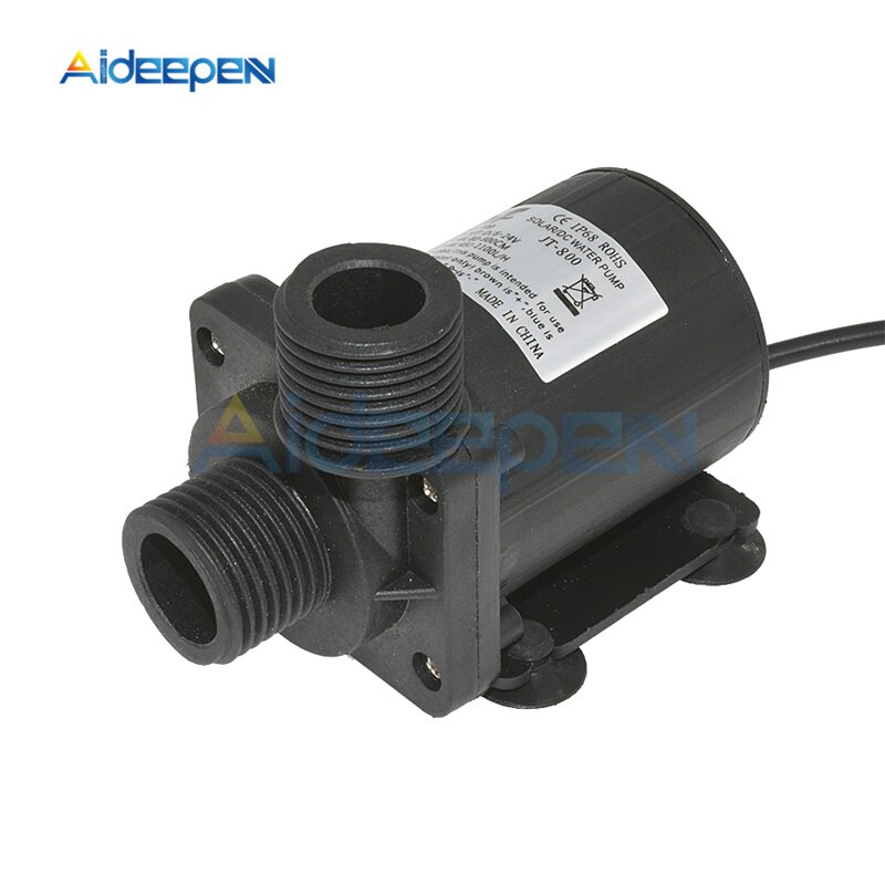 DC 12V 24V 800L/H 5m 22W Solar Brushless Motor Water Circulation Water Pump Submersibles Water Pumps Centrifugal Pump