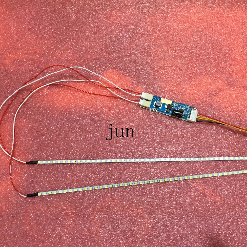 Panneau large de 19 pouces 1 pièce, lampes de rétro-éclairage, mise à jour CCFL à 2x bandes + panneau d'entraînement, Kit de luminosité réglable de 420mm