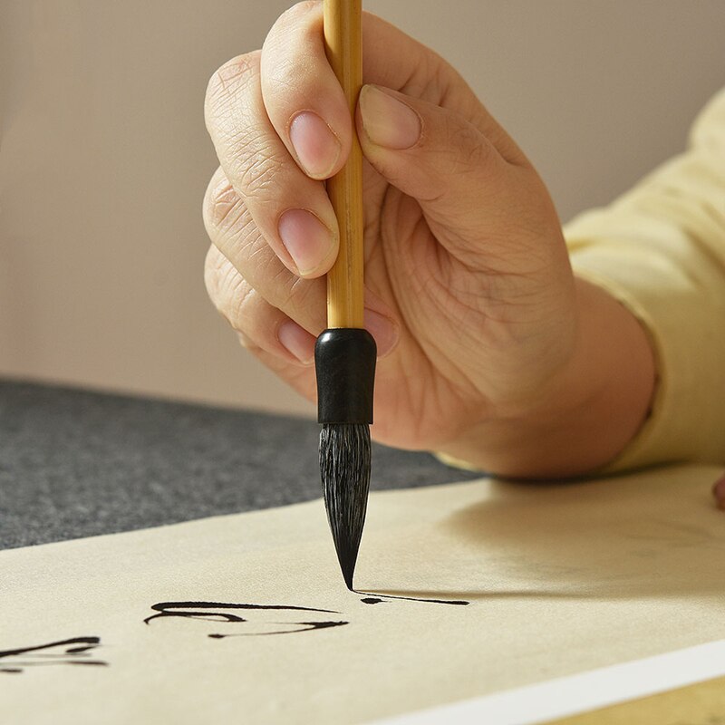 Running Regular Script Brush Multiple Hair Calligraphy Brush Ouyang Xun Yanzhenqing Calligraphie Pen Tinta China