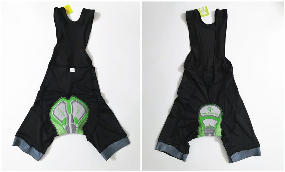 Pro Race-pantalones cortos ajustados para ciclismo, LICRA de poliamida y licra, corte negro completo, con almohadilla 4D de Gel, para montar en bicicleta de largo tiempo, Culote de ciclista