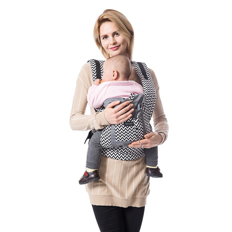 shopping Real Canguru Baby Wraps ergonómico portabebés mochilas Sling Wrap algodón bebé recién nacido correa de transporte para mamá: Gray