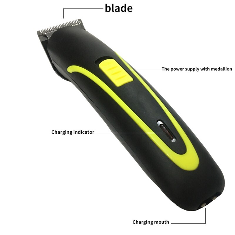 Elektryczna maszynka robić strzyżenia włosów maszynka robić strzyżenia włosów akumulatorowa golarka robić twarzy bezprzewodowa fryzura męska trymer robić brody EU wtyczka