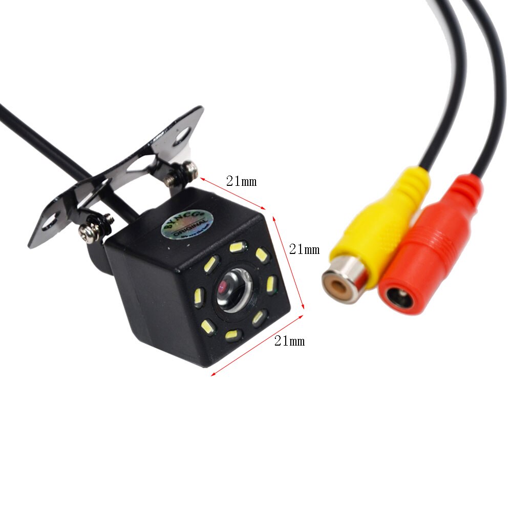 Wireless Car Rear View Camera Wiring Kit 2.4GHz DC 12V Vehicle Video System Parking Monitor With Reverse Transmitter Receiver