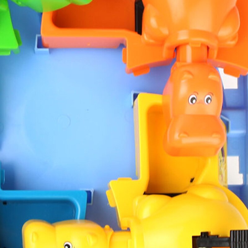 Alimentazione Affamato ippopotamo Marmo Ingestione di Gioco della Palla di Alimentazione Interattivo con il Genitore e Giocattoli per Bambini Giocattoli Educativi per I Bambini