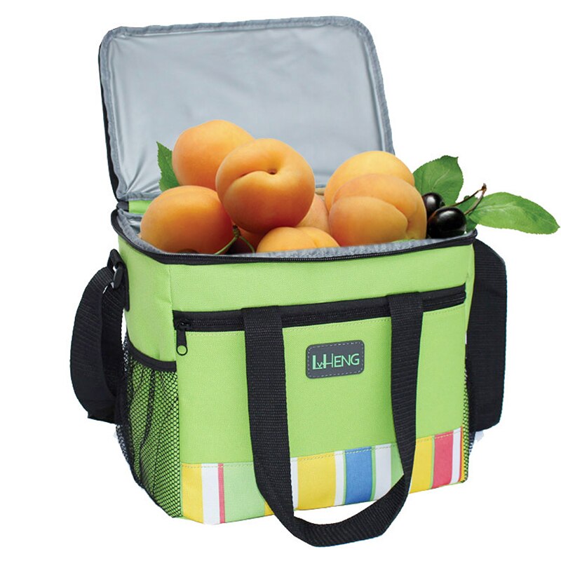 Saco térmico à prova dwaterproof água grande capacidade caixa de isolamento comida almoço piquenique caixa folha alumínio para steak thermabag geladeira