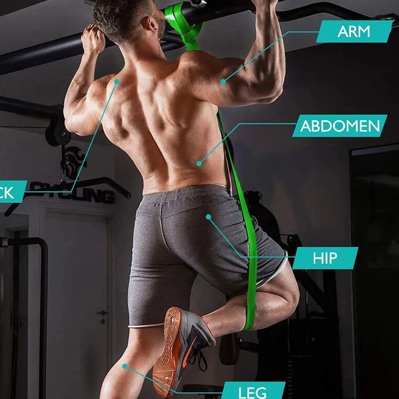 Widerstand Band Heavy Duty Latex Sport Elastische Gürtel Pull Up Assist Bands Für Pilates Workout Fitness Form Körper Home Gym