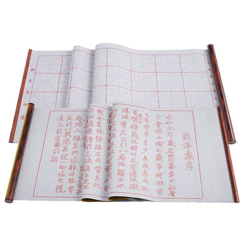 1.5m genanvendelig kinesisk magisk klud vandpapir kalligrafi stof bog notesbog