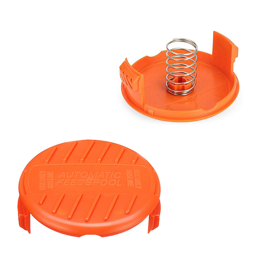 RC-100-P Replacement Spool Cap & Spring Fit For Black & Decker AFS Trimmer 3 Pcs Accessories Fit For Black & Decker