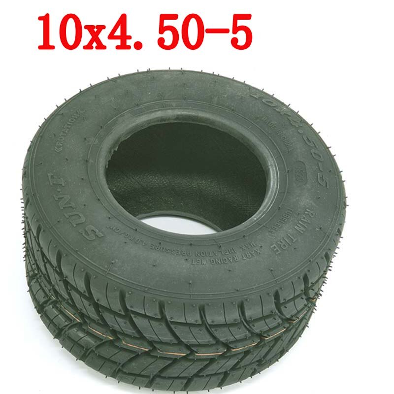 Go kart -däck 10 x 4.50-5 11 x 7.10-5 vakuumdäck off road konkurrenskraftiga gokart fram och bak, regntäta däck: 10 x 4.50-5