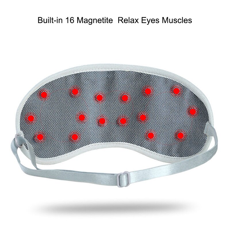 Tourmaline Eye Cover Sleeping Mask Eyeshade Infrared Magnetic Eyepatch Blindfolds Relief Fatigue Night Mask Glasses For Sleep