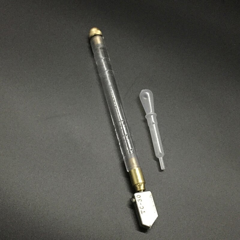 Cortador de vidrio de diamante mejorado, herramienta de mano para corte de vidrio, de aleación de tungsteno, carbonización, 2-19mm, 175mm, 1 pieza