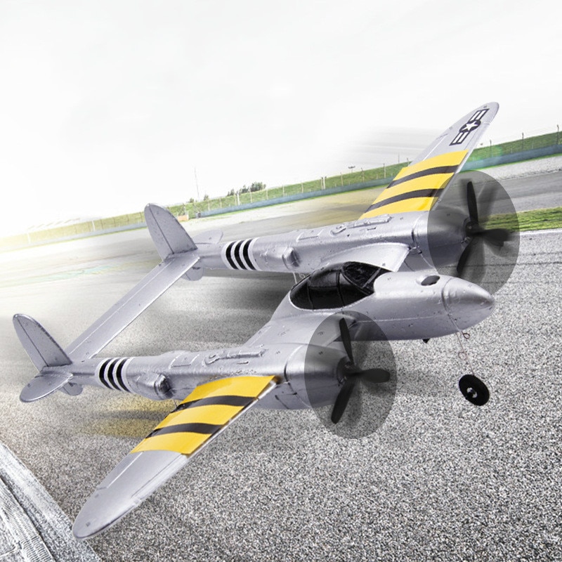 Newest Double Helix Airplane 2.4GHz 2CH RC Airplane Model Aircraft Outdoor Flight Toys for Kids