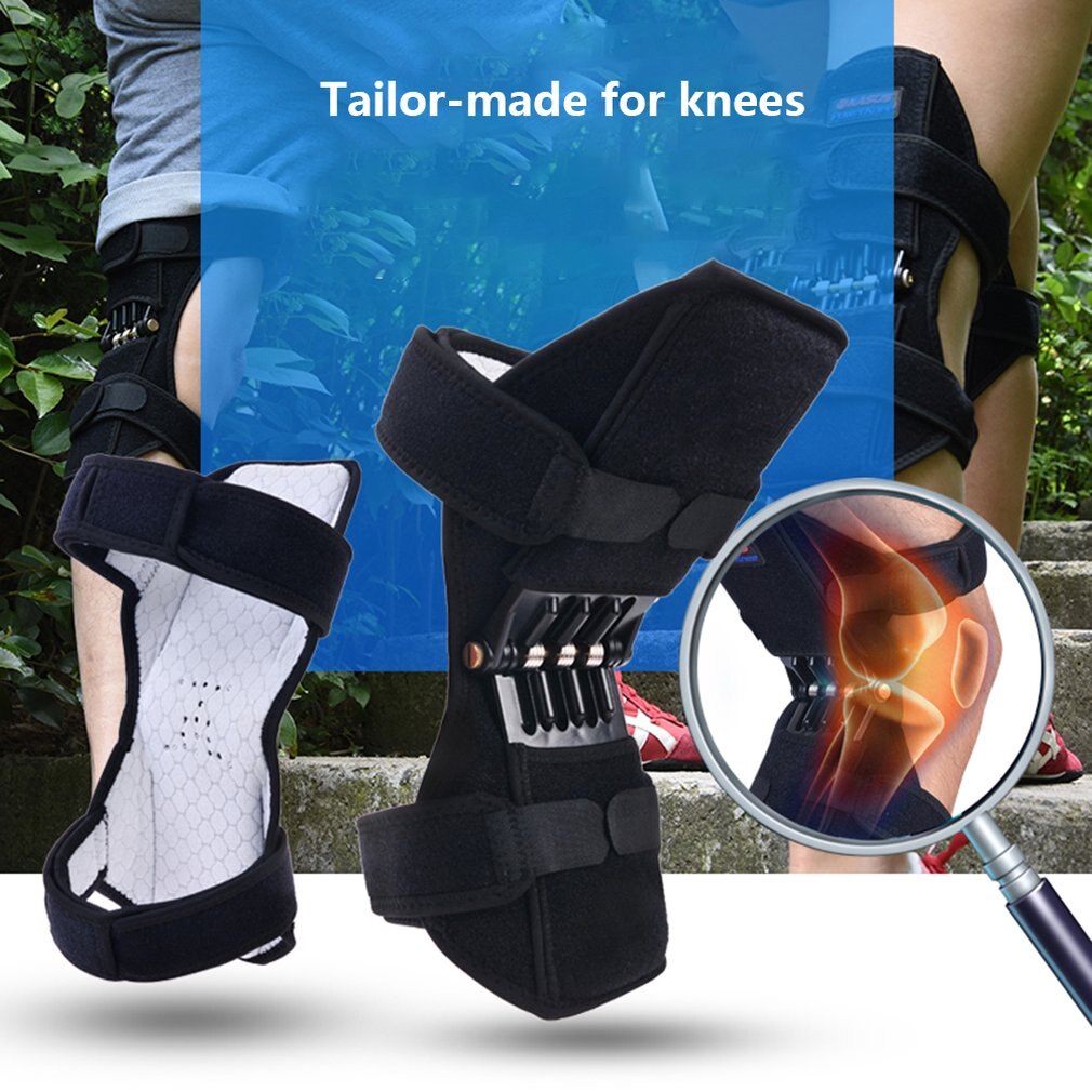 Humerus Booster Knee Joint Old Cold Leg Knee Strap Mountaineering Squat Black Exquisitely Durable
