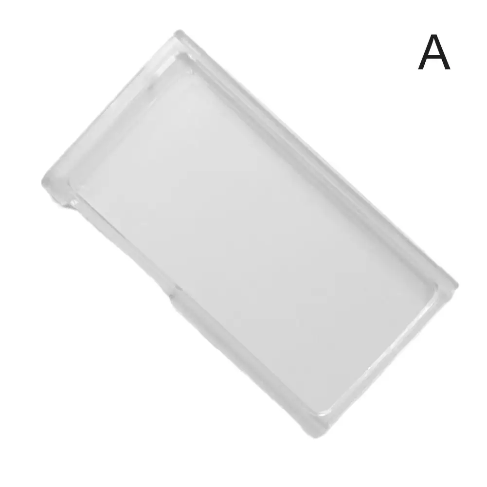 För apple ipod nano 7 skyddande fodral nano 7 enfärgad pc transparent enkel botten dubbelsidigt hårt skal: Beige