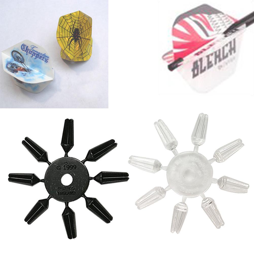 8 Stks/set Legering Darts Vlucht Savers Protectors Dart Dart 2 Wing Protector Staal Kleuren Protectors Darts Accessoires Staart T3S3