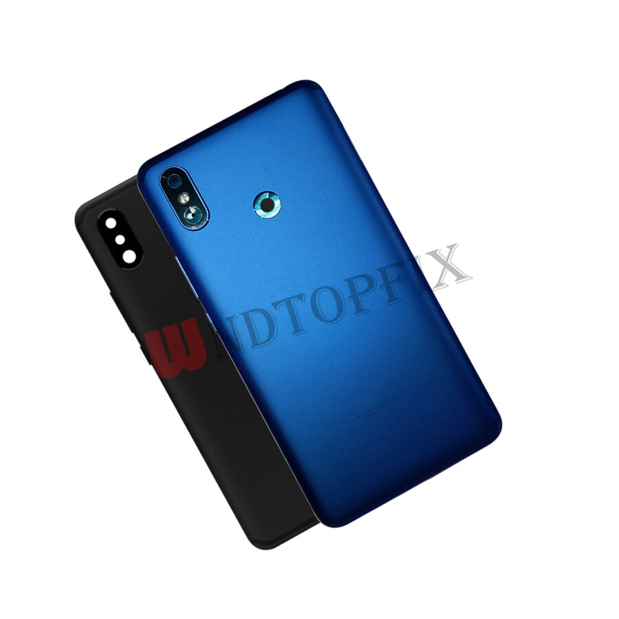 Para xiaomi mi max 3 bateria capa traseira da porta de volta caso habitação max3 chassi médio para xiaomi mi max 2 bateria capa e lente