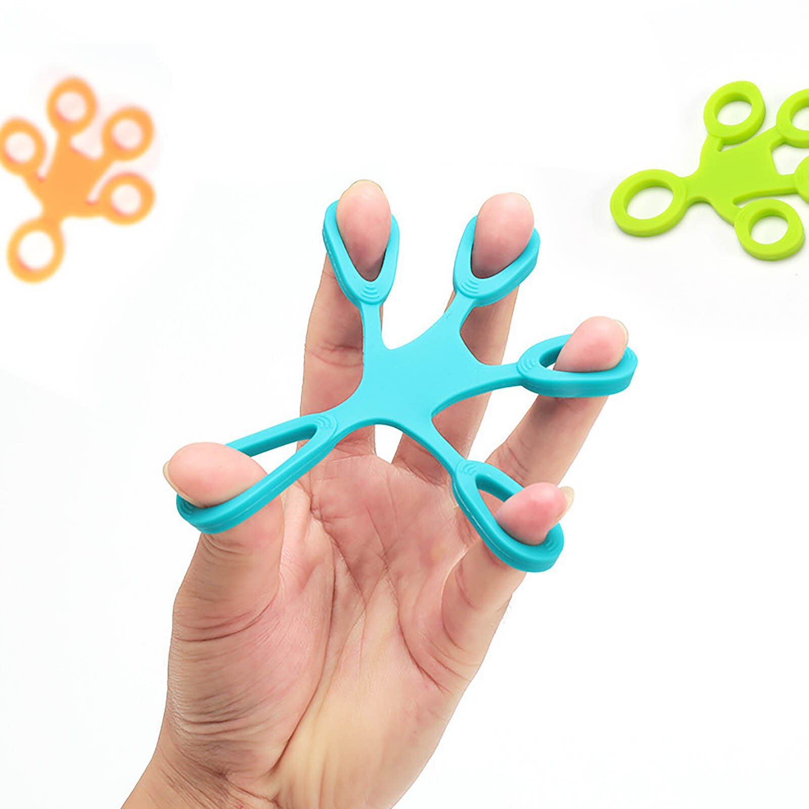 Vinger Grip Siliconen Ring Autismo Antistress Aangrijpend Vinger Power Toy Geschikt Stress Anti-Focus Zintuiglijke Speelgoed Voor Autismo