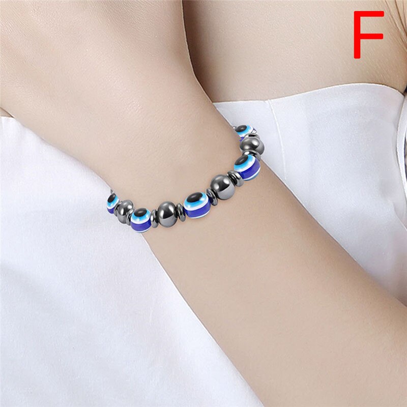 Black Magnetiet Malachiet Vele Kleuren Crystal Healing Bangle Magnetische Hematiet Gezondheid Armband Voor Vrouwen Mannen: 3