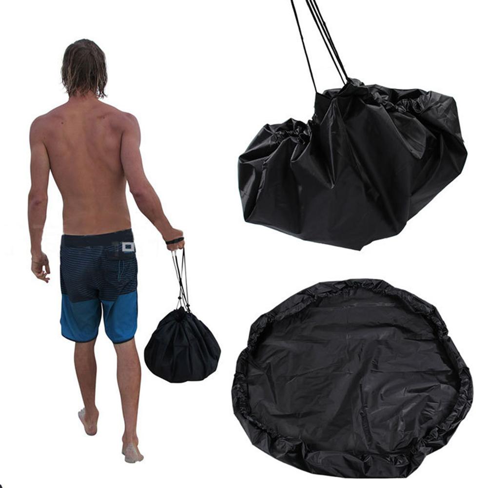 Wetsuit Changing Mat Surf Mat &amp; Wetsuit Bag Carrying Diving Suit Change Bag for Surfers Rafters Boaters Diving Suit Storage