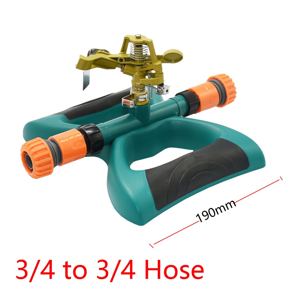 Irrigation Watering Rocker Sprinklers Nozzle With Support 360 Degrees Rotary Jet Nozzle Farm Lawn Garden Irrigation Sprinklers