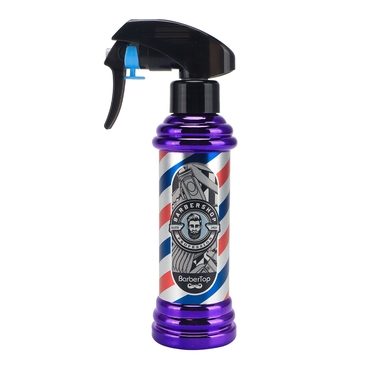 Pulverizador de agua para peluquería, botella pulverizadora para peluquero, herramientas de corte de pelo, accesorio de estilismo para barbería: Caqui oscuro