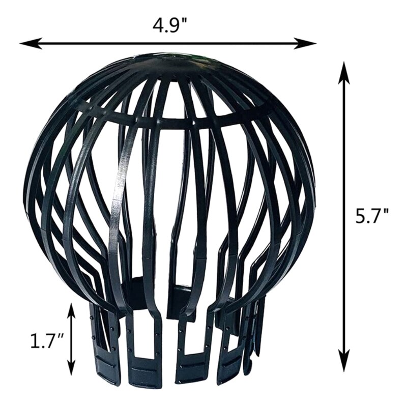 L38C Unten Rohr Rinne Ballon Schutz Filter Sieb Rinne Schutz Fallrohr Filter Filter zu Verhindern Blatt Fragmente