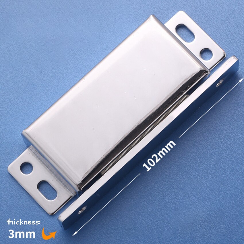 Stainless Steel Magnetic Door Catches Hardware Supplies Kitchen Cupboard Closer Touch Latch Wardrobe Door Drawer Accessories