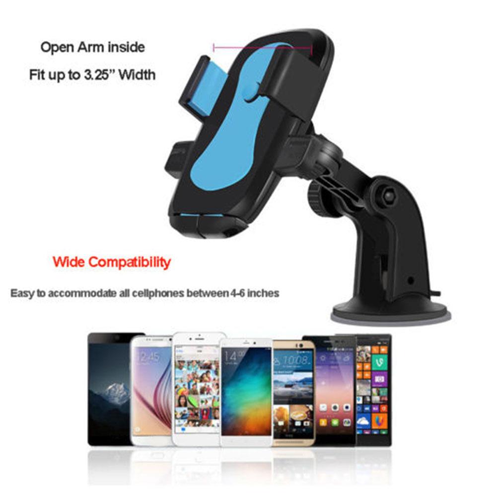 Heavy Duty Fleet Windshield Suction & Swivel Arm Mount for iPad 4th Gen (9.7