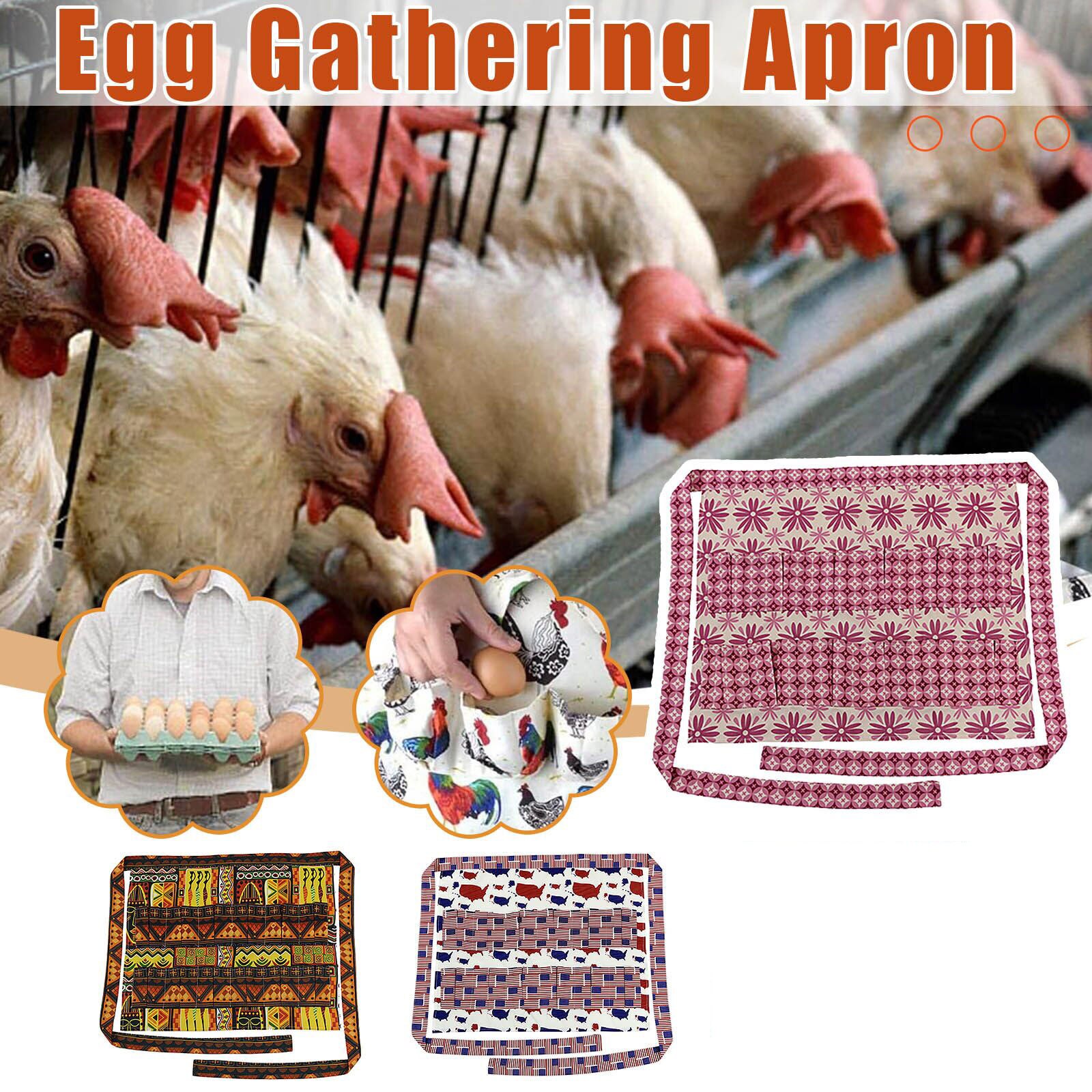 Collecting Apron Pockets Holds Chicken Farm Home Kirchen Accessories Baking Cooking Women Kitchen Nordic Style