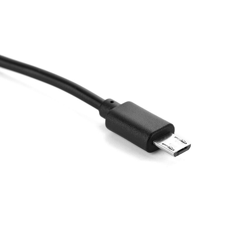 Cabo adaptador de carregamento otg, cabo tipo c (USB-C) de 30cm para micro usb macho
