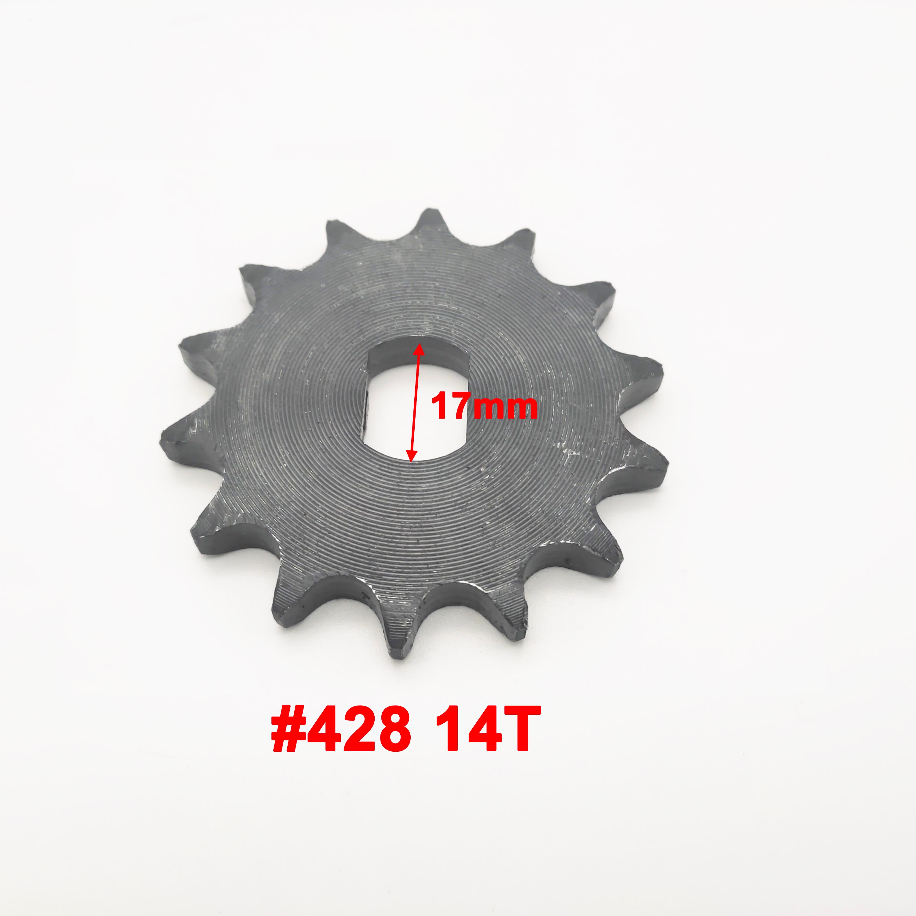 9T 10T 12T 14T 16T 420 428 Electric Tricycle Ebike Sprocket for Chain Drive Bicycle Motorcycle Gear DC Motor BM1418ZXF Pinion