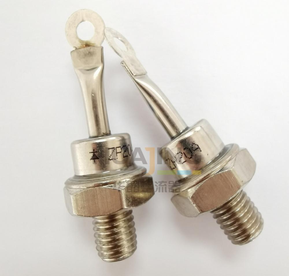 HUAJING ZP20A diodo rectificador estándar, tiristor MINI/ 20a 1600V/tiristor espiral, diodo rectificador helicoidal 100-5000V