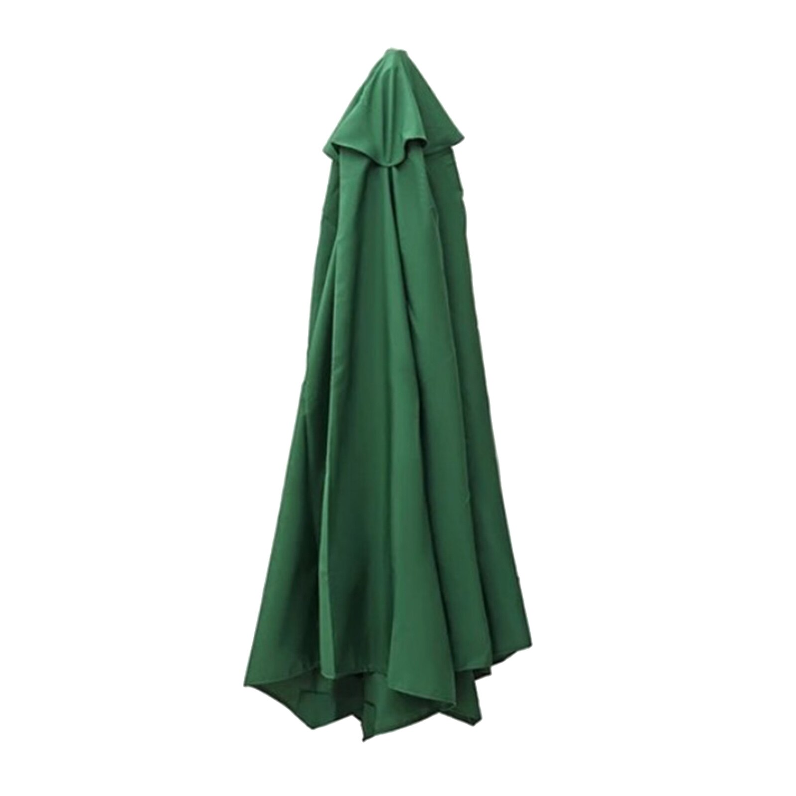 Waterproof Fabric Parasol Canopy Cover Strong Outdoor Garden Patio Deck Umbrella Covers Replacement: 3meter 8 Rib Green