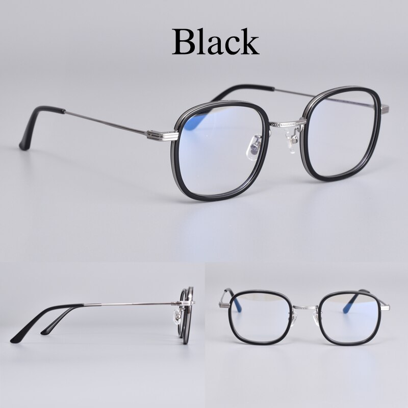 Gafas redondas GM coreanas para hombre y mujer, montura óptica, gafas de COCO Retro, graduadas, Marcos para Miopía