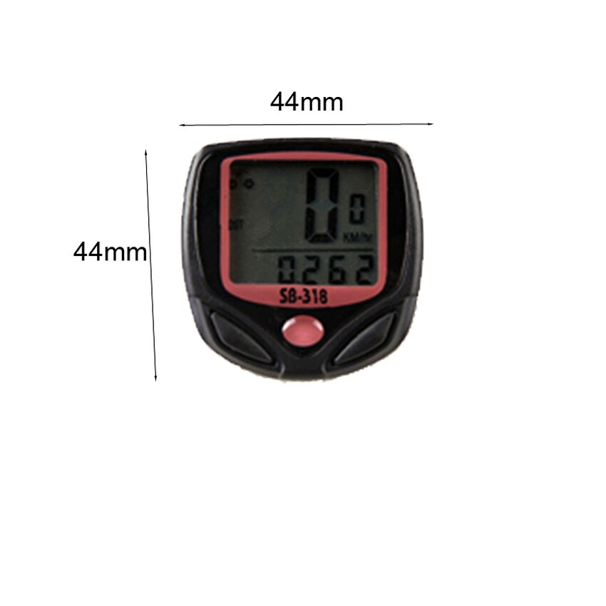 Waterproof Bike Computer Bicycle Meter Odometer Speedometer LCD Display Cycling Computer Velocimetro Wired Stopwatch